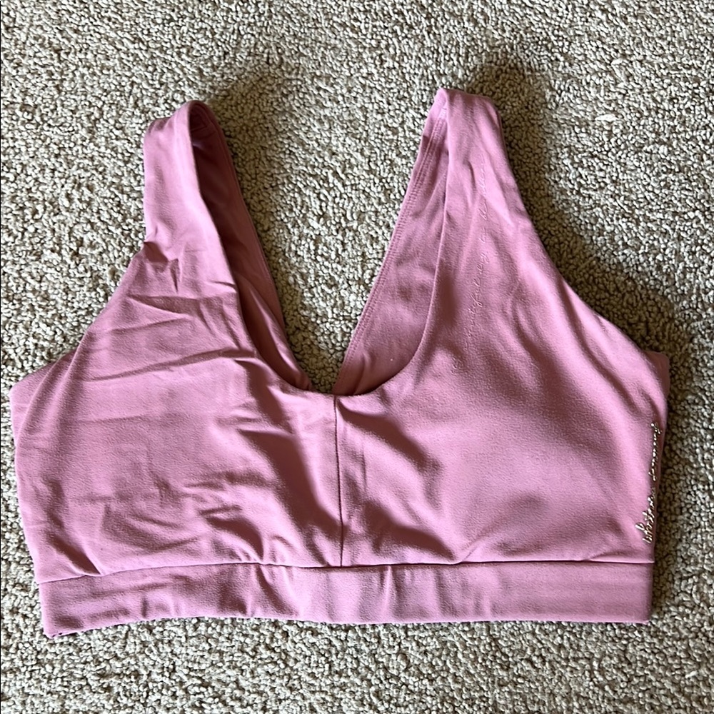 Whitney Simmons Gymshark Pink Sports Bra